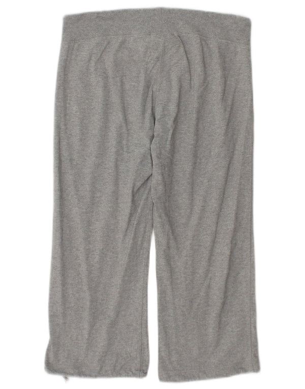 Champion Womens Capri Tracksuit Trousers UK 10 Small  Grey Flecked Cotton