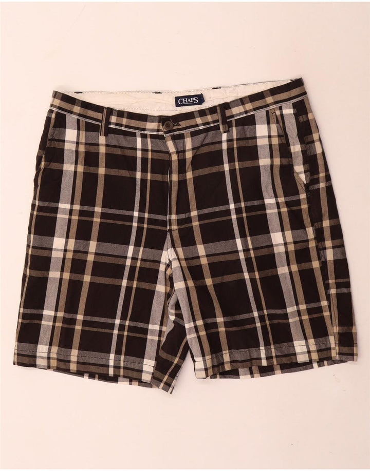 Chaps Ανδρικό σορτς Chino W38 XL καφέ βαμβακερό