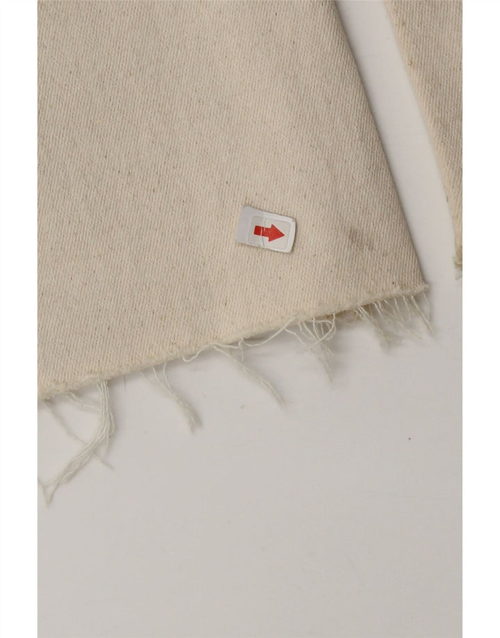 Zara Γυναικείο Straight Jeans EU 40 Medium W30 L26 Beige βαμβακερό