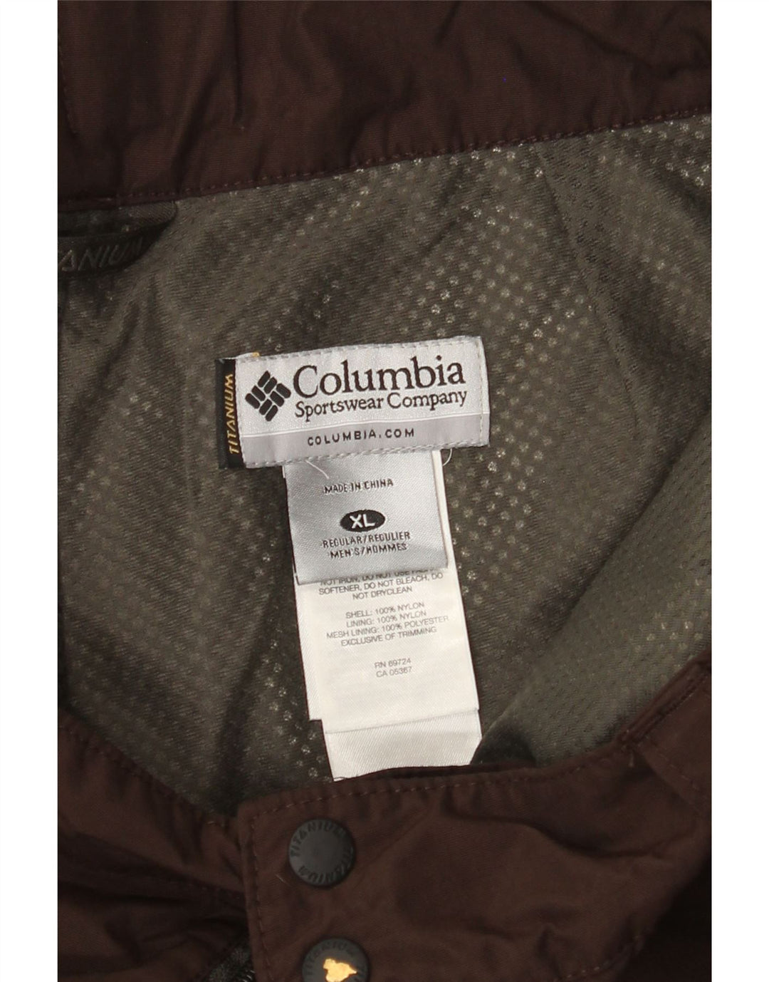 Ανδρικό παντελόνι σκι Omni-Tech COLUMBIA XL Brown Nylon