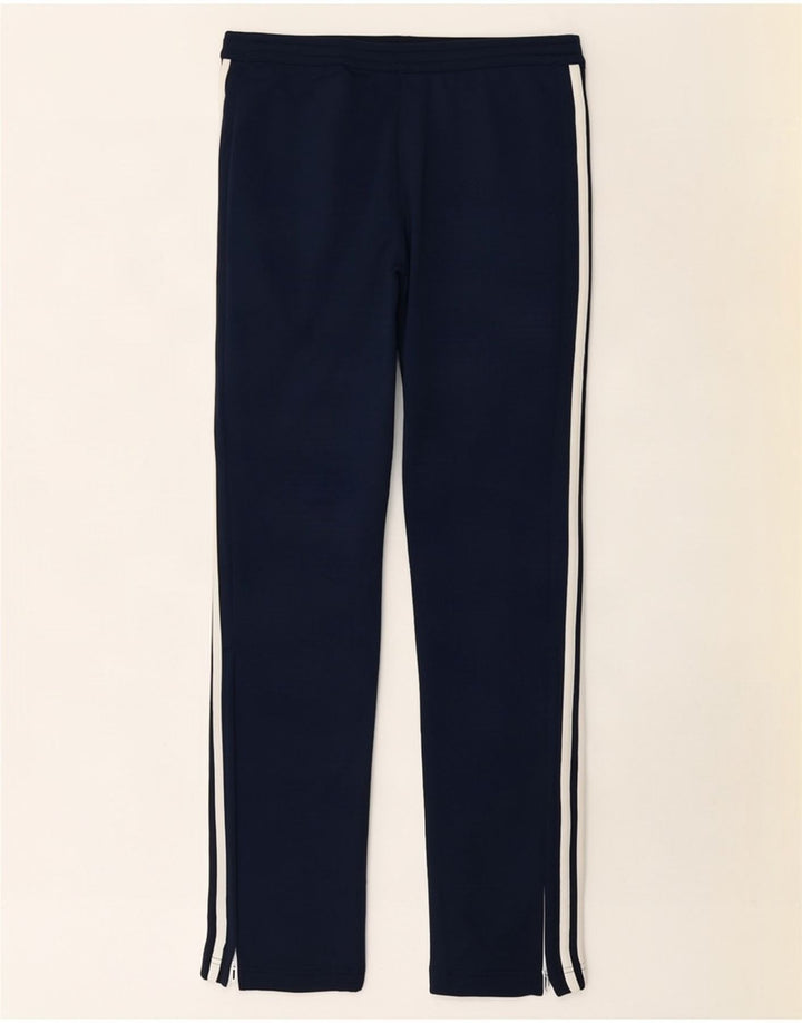 Γυναικεία αθλητική φόρμα γραφικών Adidas UK 8/10 Small Navy Blue Polyester
