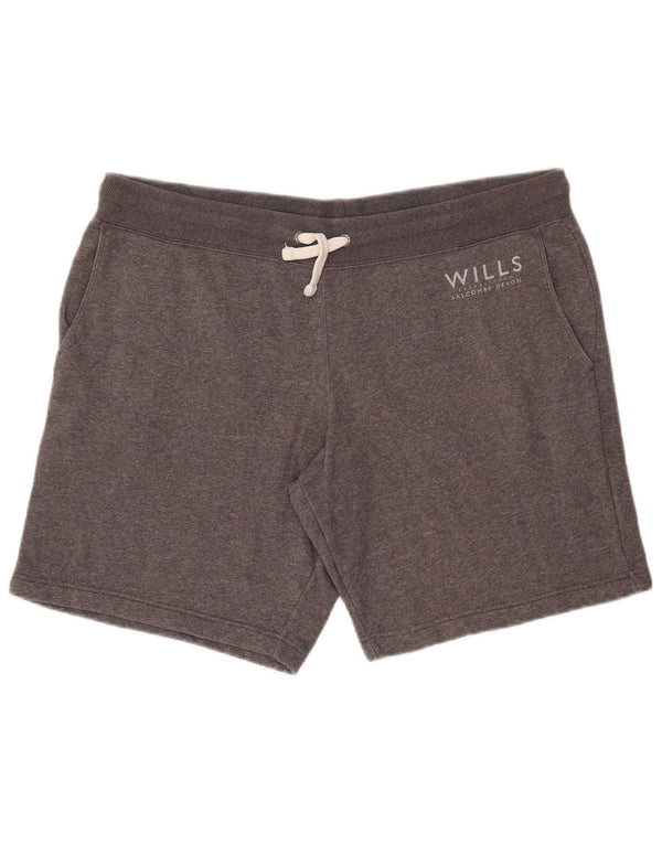 Jack Wills Ανδρικό σορτς Salcombe Devon XL γκρι βαμβακερό