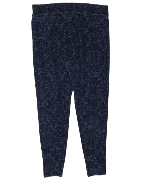 Marks & Spencer Γυναικεία Κολάν UK 18 XL Blue Ikat