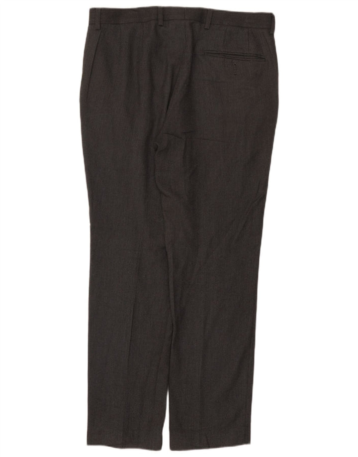 Marks & Spencer Ανδρικό Slim Suit Παντελόνι W32 L29 Γκρι Πολυεστέρας