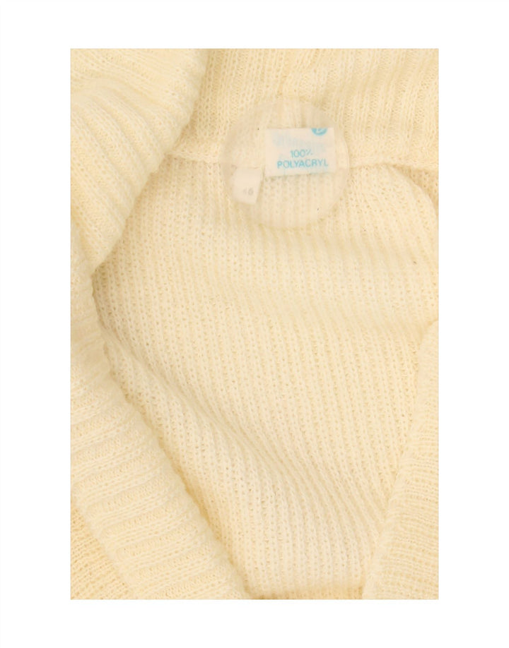 Creation Γυναικείο πουλόβερ Oversized Cardigan IT 40 Small Off White Ακρυλικό