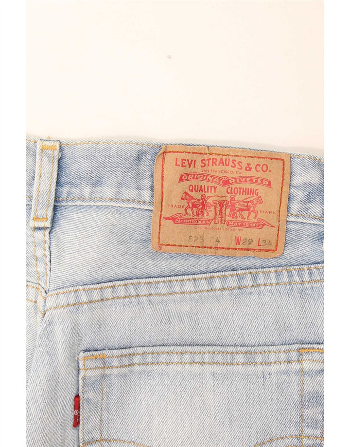 Γυναικείο τζιν Levi's Bootcut W29 L31 Μπλε βαμβακερό