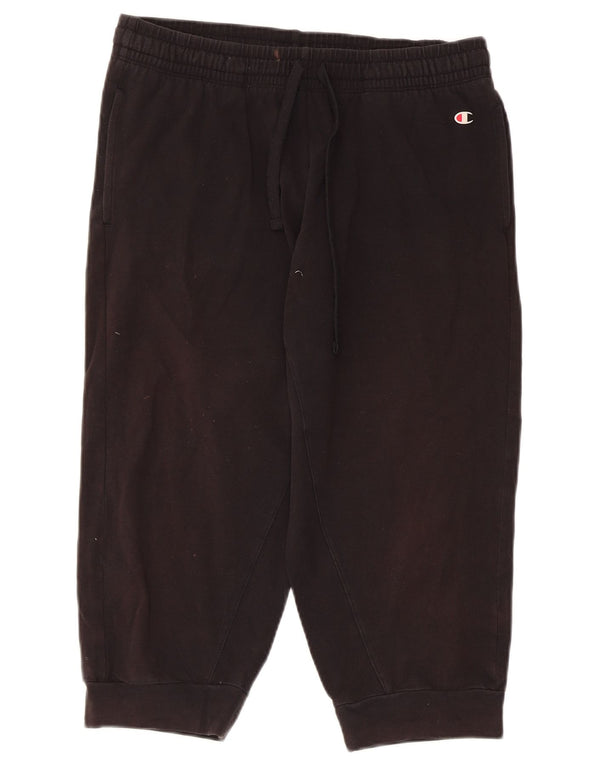 Champion γυναικεία φόρμα Capri Παντελόνια Joggers UK 14 Large Black
