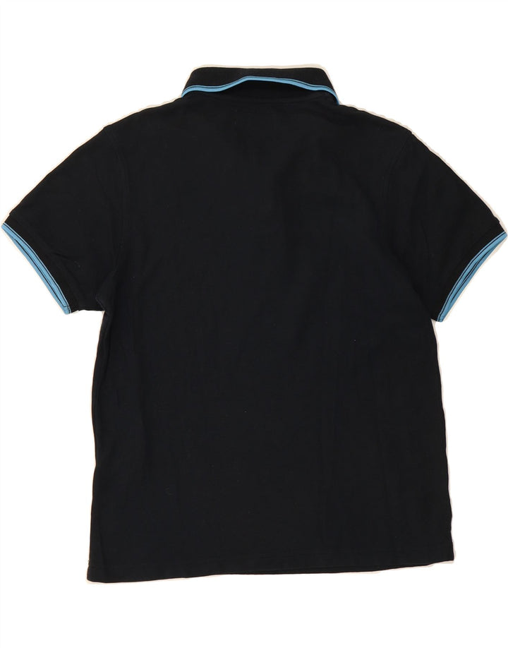 RUSSELL ATHLETIC Mens Polo Shirt Small Navy Blue Cotton Vintage Russell Athletic and Second-Hand Russell Athletic from Messina Hembry 
