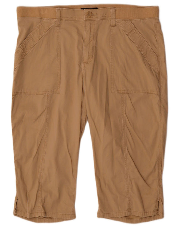 Lee Γυναικεία Σορτς Βερμούδα με Χαλαρή Εφαρμογή W36 XL Μπεζ