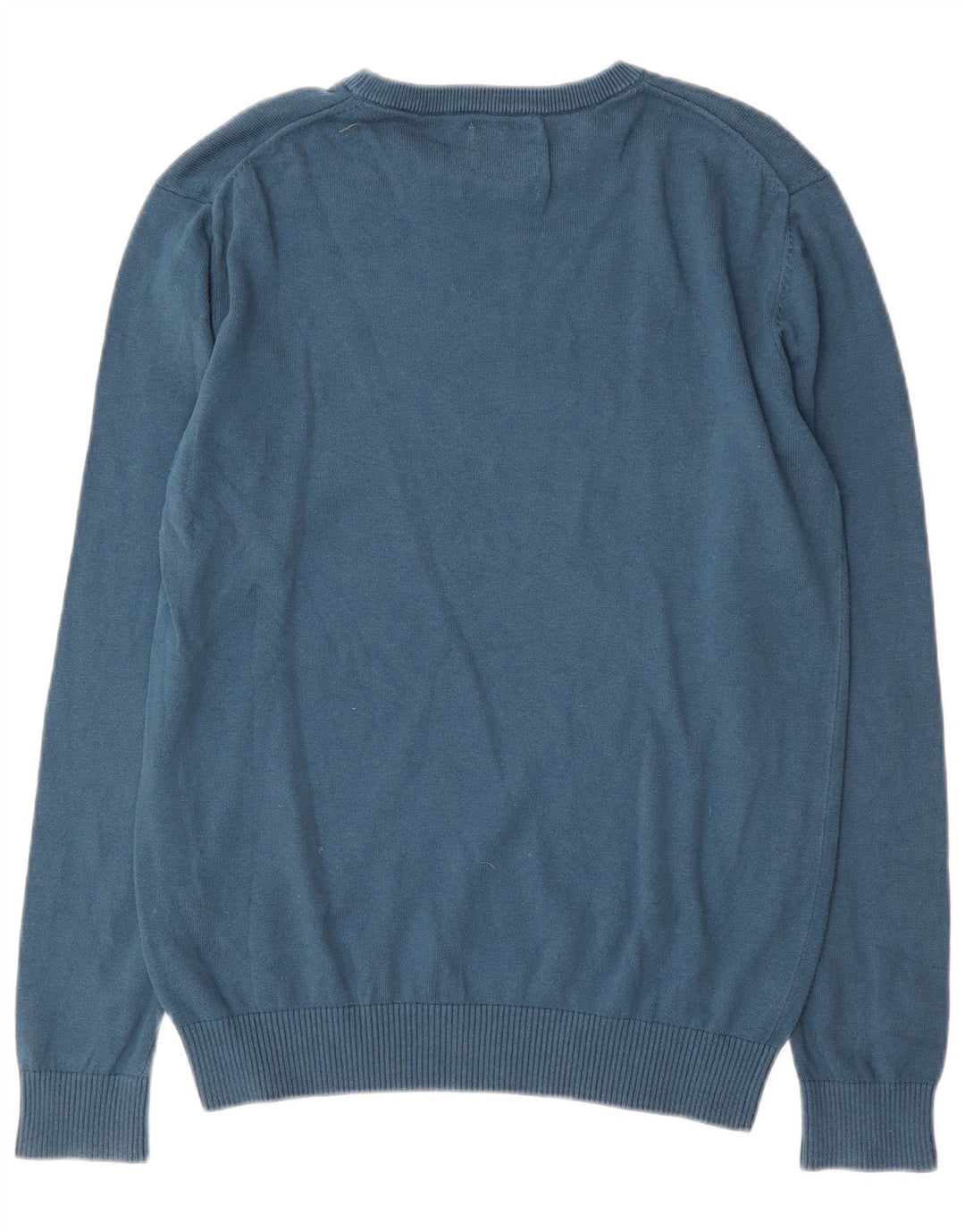 Ανδρικό πουλόβερ Joules Boat Neck Jumper Μικρό Μπλε Βαμβακερό