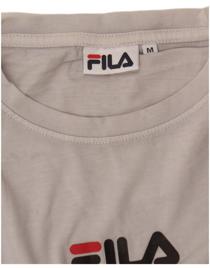 Ανδρικό T-Shirt Fila Top Medium Black Colourblock