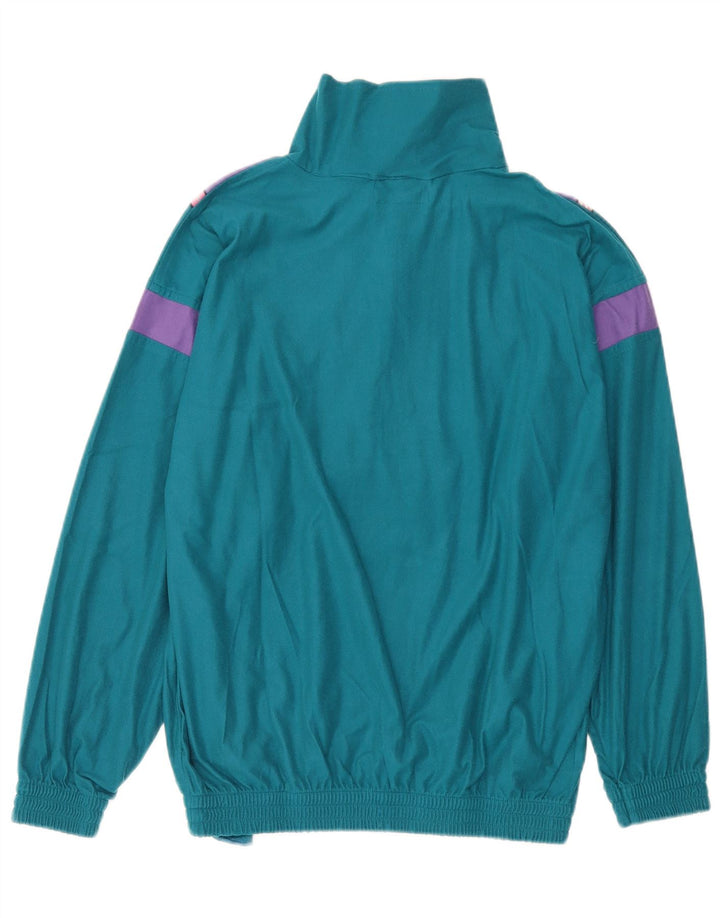 Vintage ανδρική φόρμα με γραφικά Small Green Colourblock Polyester