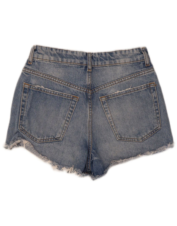 Zara Γυναικείο τζιν σορτς EU 34 2XS W24 Μπλε βαμβακερό