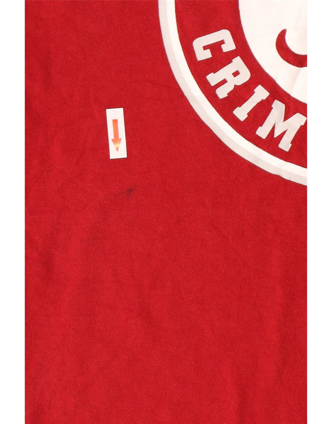 Ανδρικό γραφικό T-Shirt Champion Top μεγάλο κόκκινο βαμβακερό
