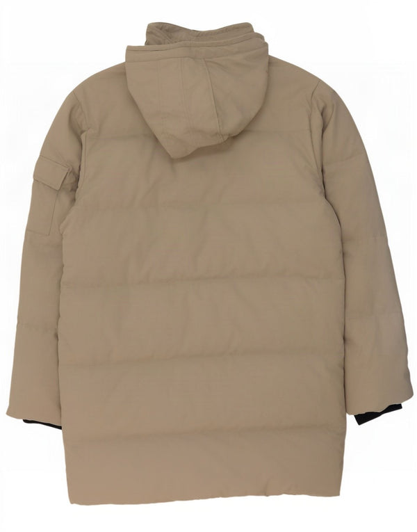Ανδρικό παλτό Diadora με κουκούλα UK 40 Large Green Polyamide
