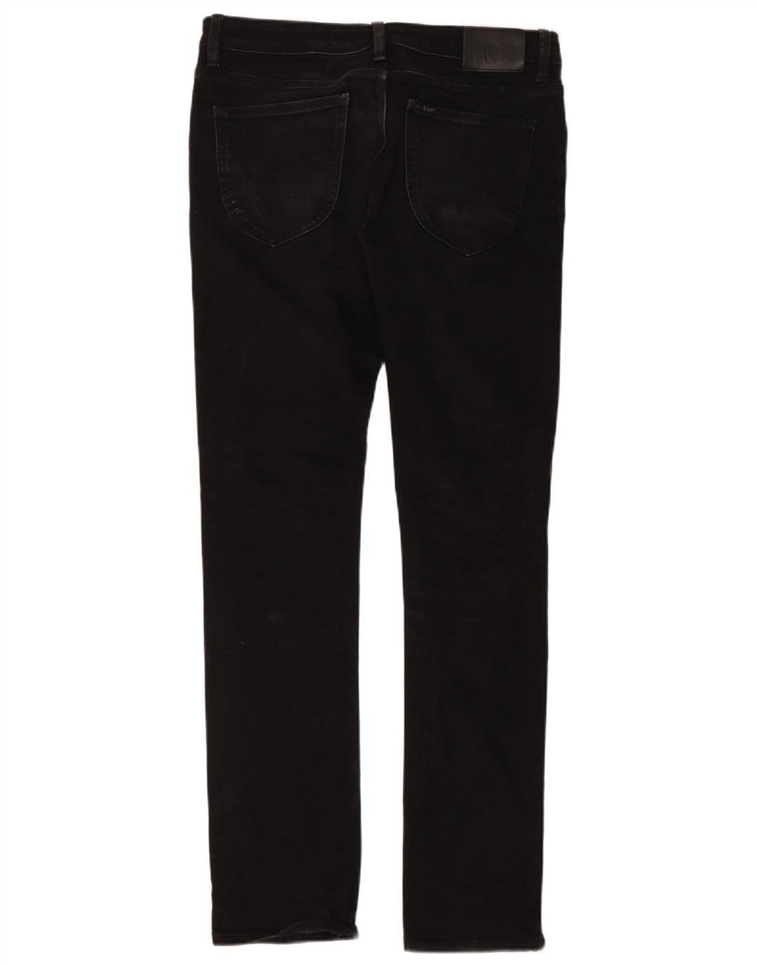 Lee Womens Slim Jeans W34 L33 Μαύρο βαμβακερό