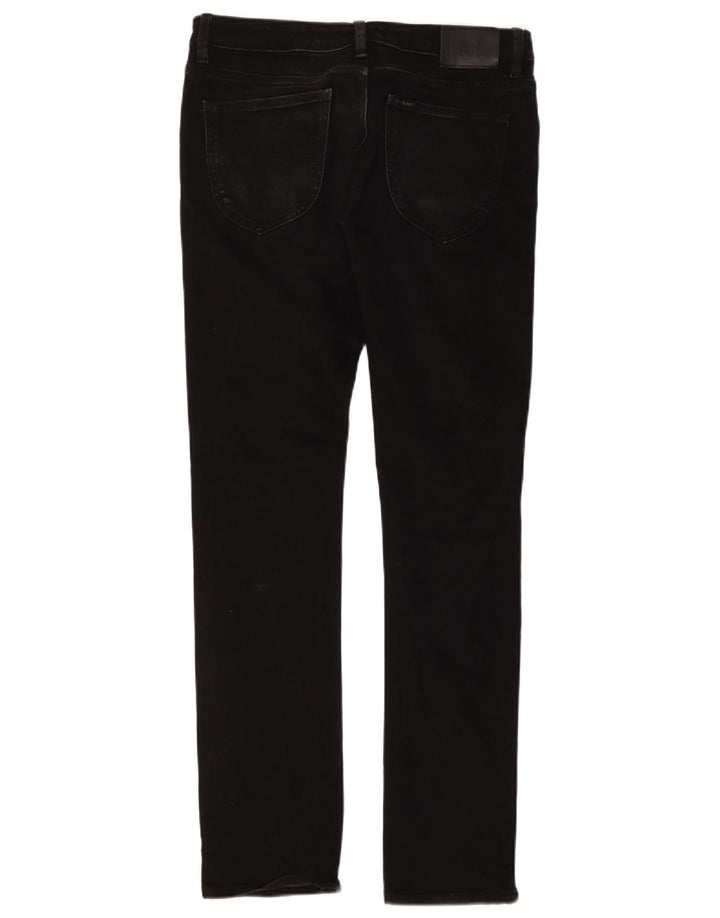 Lee Womens Slim Jeans W34 L33 Μαύρο βαμβακερό