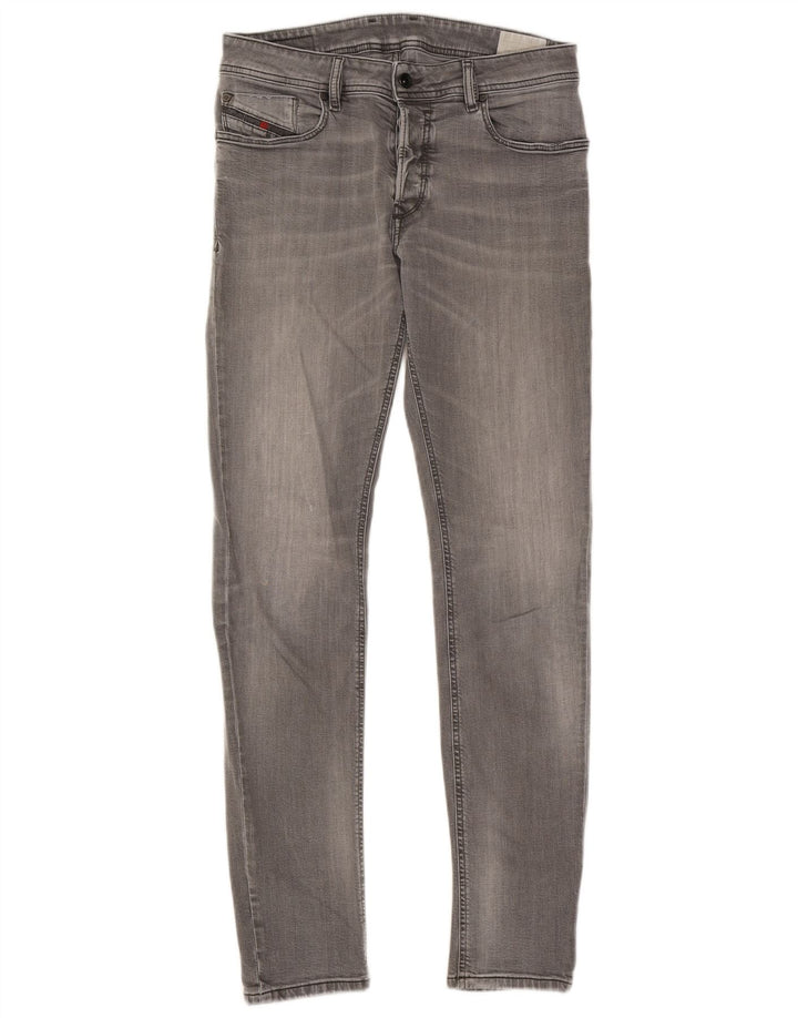 Diesel Ανδρικό Sleenker Slim Jeans W32 L32 Γκρι βαμβακερό