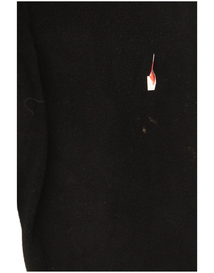 Bugatti Ανδρικό φερμουάρ Fleece Jumper Μαύρο Πολυεστέρας