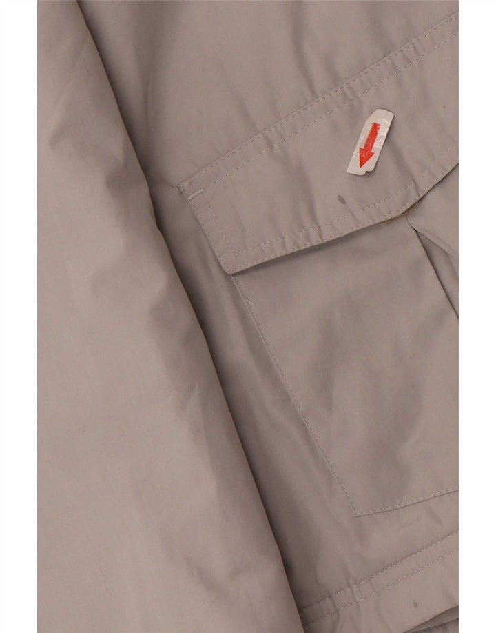 Adidas Γυναικείο Utility Jacket UK 10 Small Grey Colourblock Polyester
