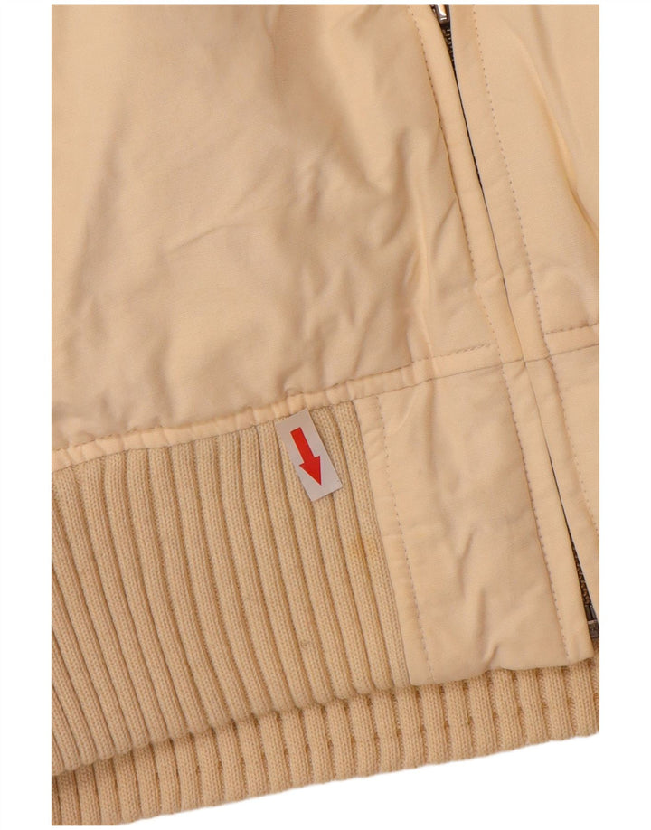 Woolrich Γυναικείο μπουφάν UK 10 Small Beige βαμβακερό