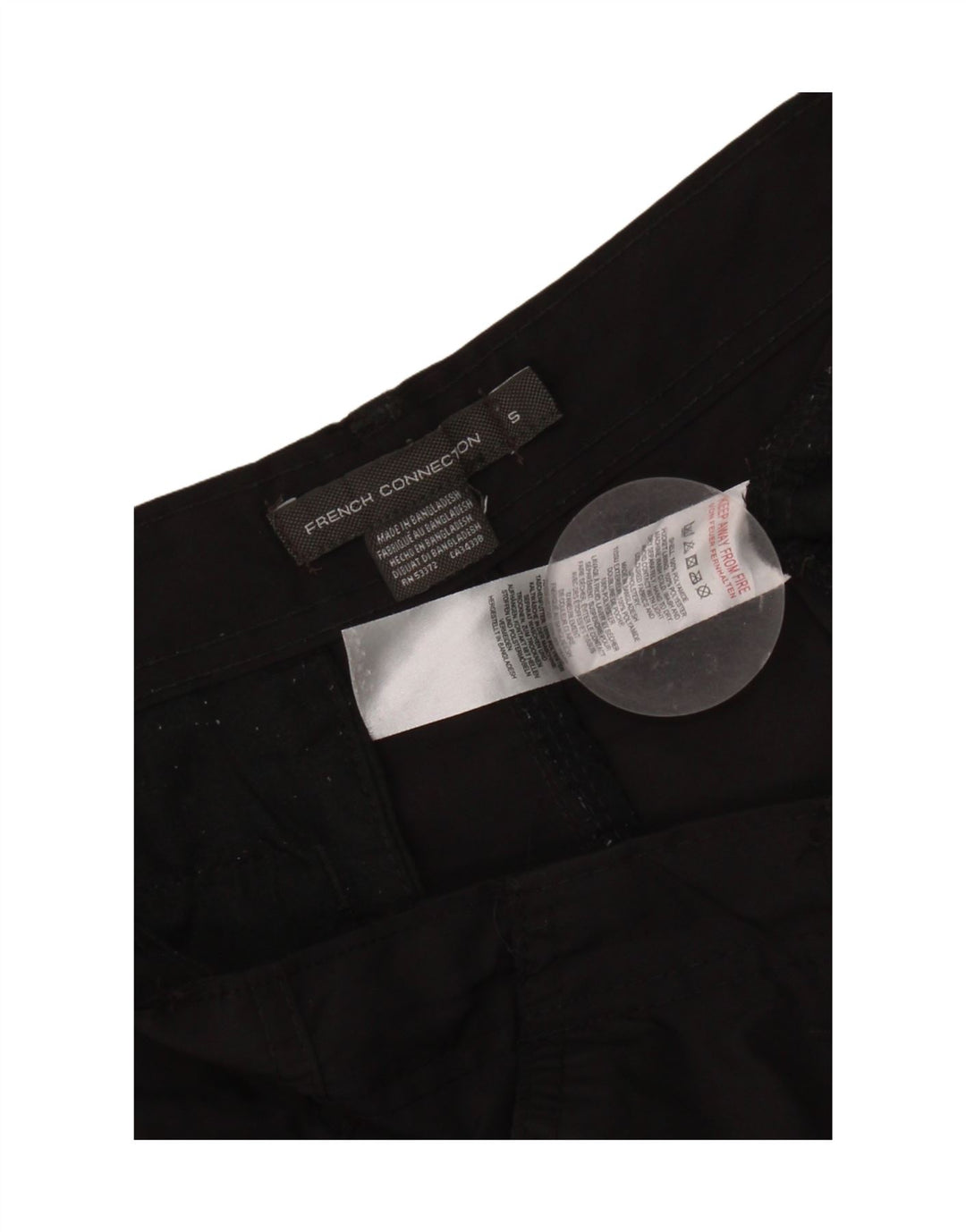 Ανδρικό σορτς Cargo French Connection Small W32 Black Nylon