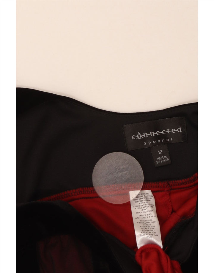 ΕΝΔΥΜΑΤΑ Γυναικείο Αμάνικο Φόρεμα UK 12 μεσαίου μπορντό ριγέ