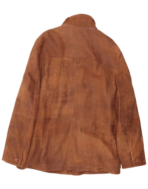 Ashwood Ανδρικό Δερμάτινο Μπουφάν UK 46 3XL Καφέ Δερμάτινο