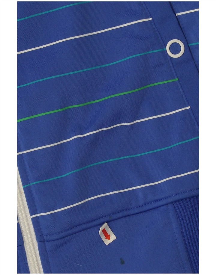 Ανδρική φόρμα Adidas Top Jacket Μεσαίο μπλε ριγέ πολυεστέρα