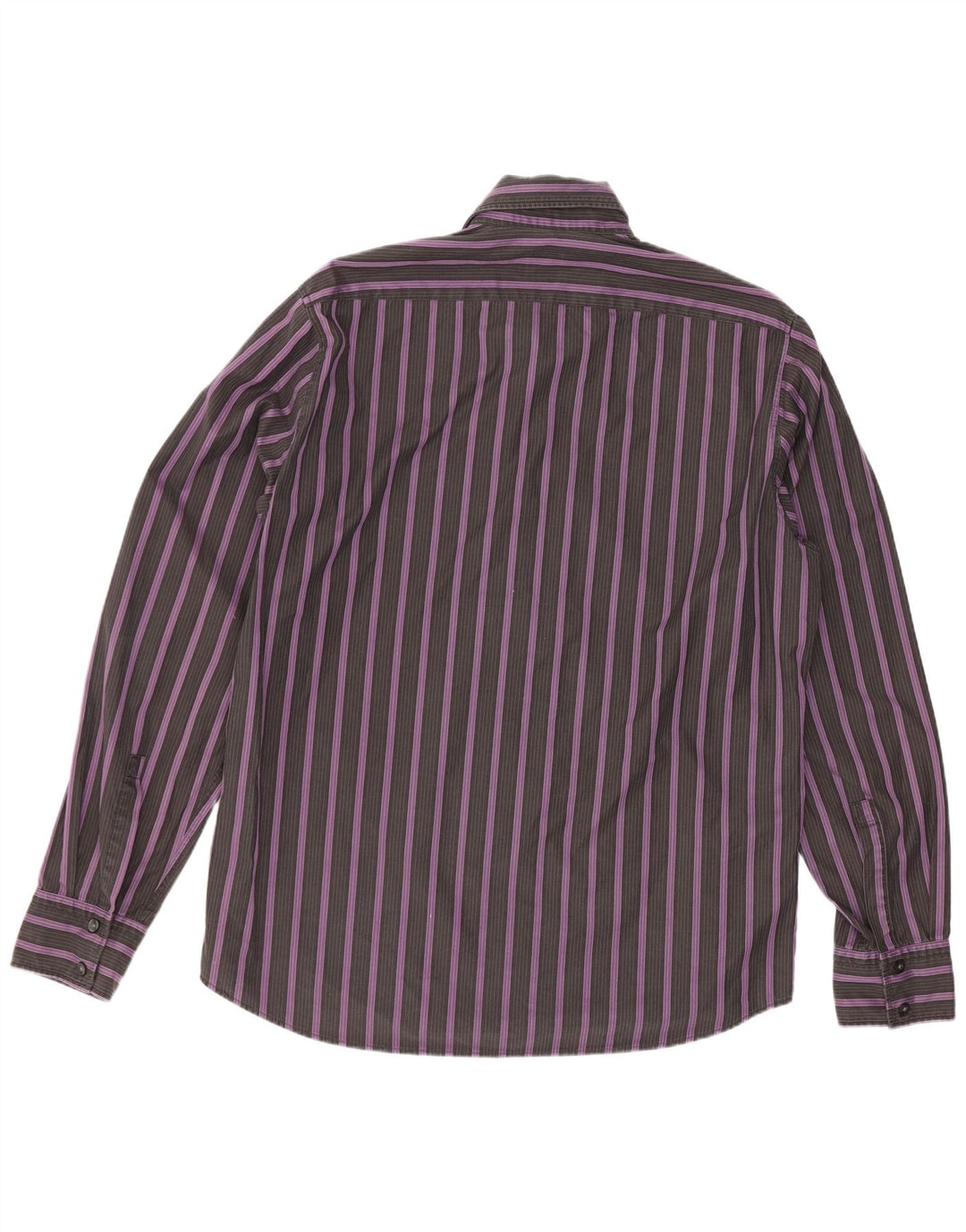 Ανδρικό πουκάμισο Hugo Boss Classic Fit Βαμβακερό μεσαίο μωβ ριγέ