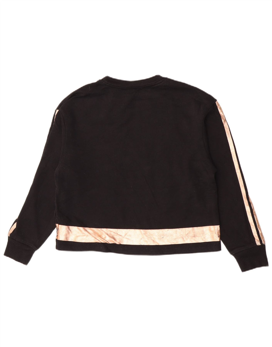 Dkny γυναικεία φούτερ υπερμεγέθη Crop Jumper UK 10 Small Black Colourblock