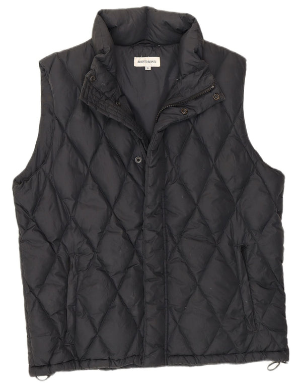 Alberto Aspesi Ανδρικό padded Gilet UK 42 XL Navy Blue