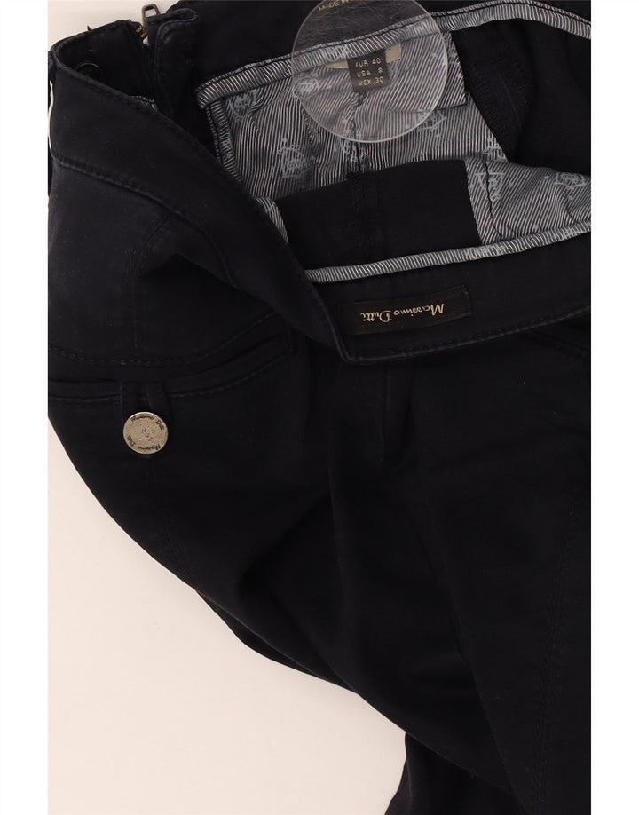 Massimo Dutti Γυναικείο λεπτό παντελόνι EU 40 Medium W30 L30 Navy Blue