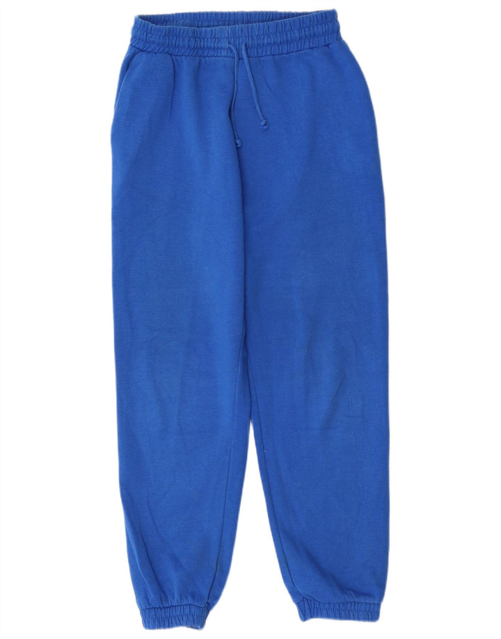 Zara Γυναικεία αθλητική φόρμα παντελόνι Joggers UK 14 Large Blue Polyester