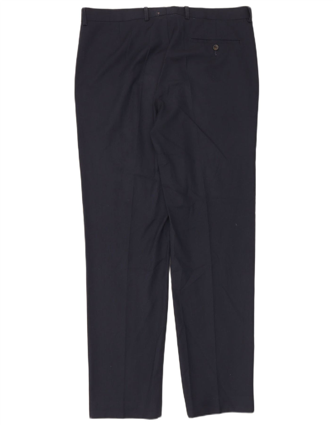 Marks & Spencer Ανδρική στολή παντελόνι W36 L33 Navy Blue Polyester