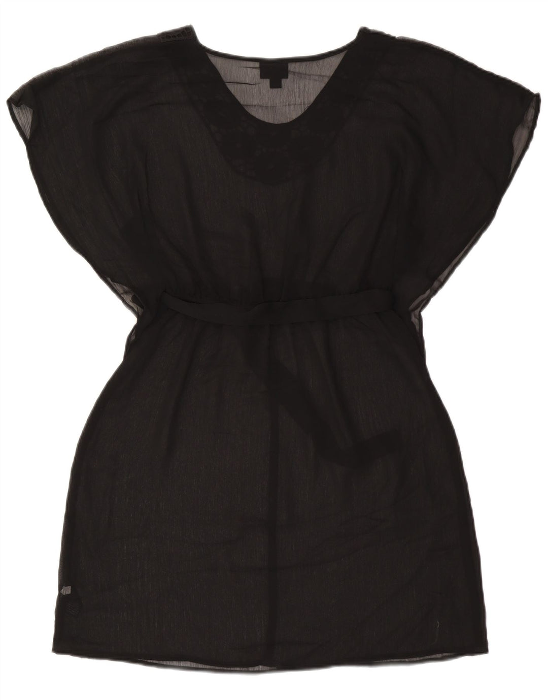 Mossimo Γυναικείο φόρεμα παραλίας UK 10 Small Black Polyester