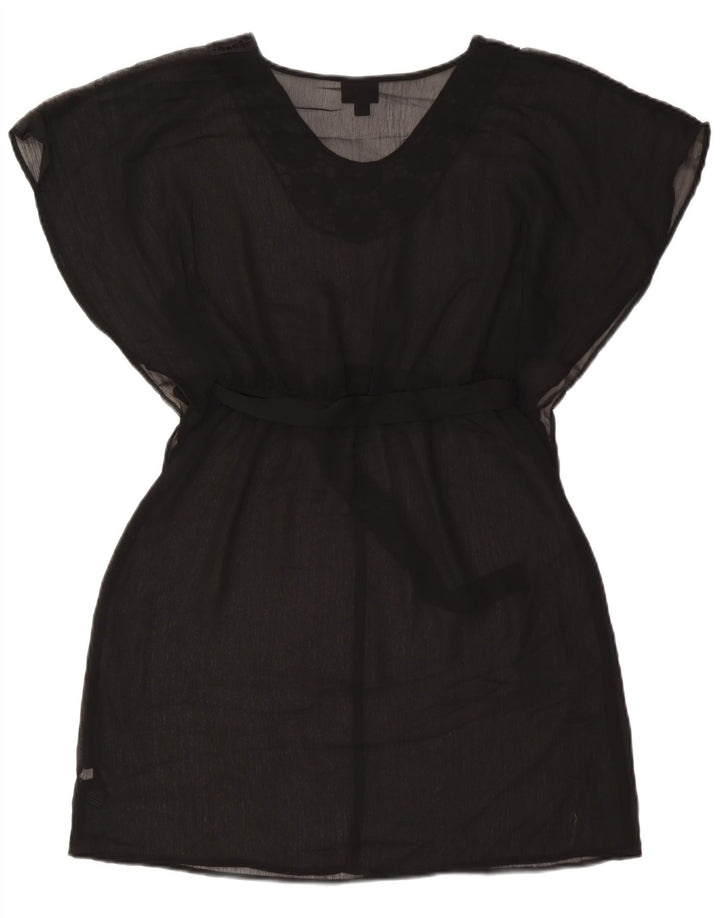 Mossimo Γυναικείο φόρεμα παραλίας UK 10 Small Black Polyester