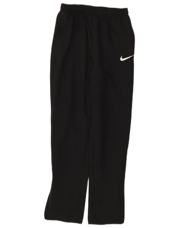 Παντελόνι Nike Boys Dri Fit Windbreaker 12-13 ετών μεγάλο μαύρο πολυεστέρα