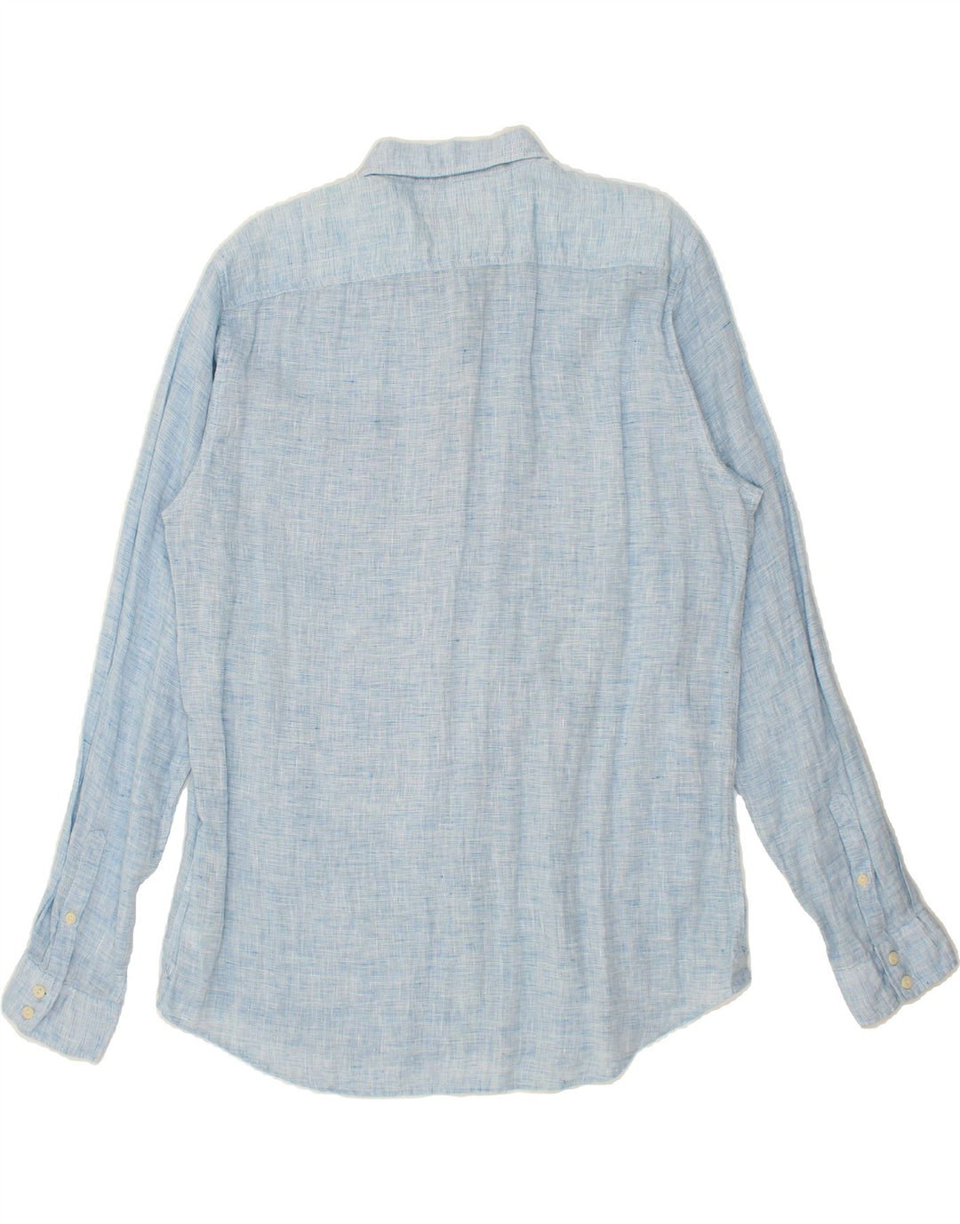 Ανδρικό πουκάμισο MARLBORO CLASSICS Custom Fit 2XL Μπλε λινό