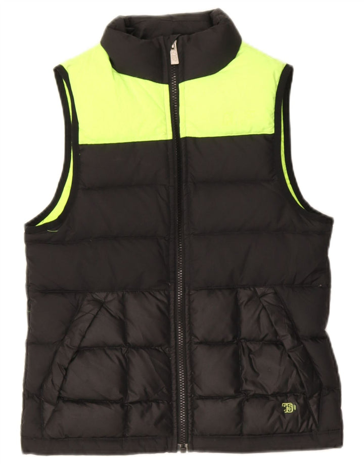 Nike Boys Padded Gilet 8-9 Years Small Black Colourblock Polyester