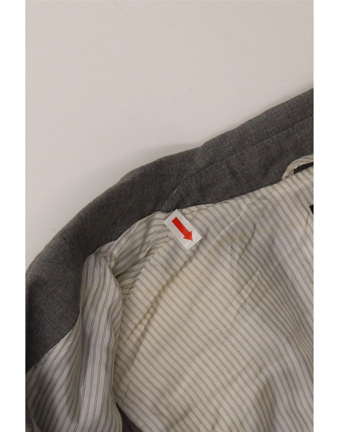 OASIS Γυναικείο σακάκι σακάκι με 1 κουμπί UK 8 Small Grey Polyester