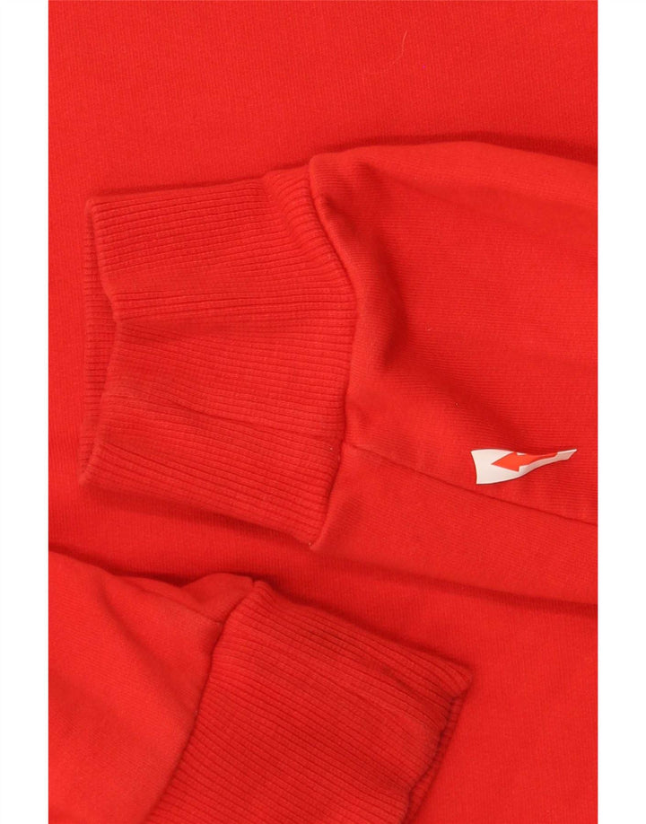 Ανδρικό γραφικό φούτερ Puma Jumper Μεσαίο κόκκινο βαμβακερό