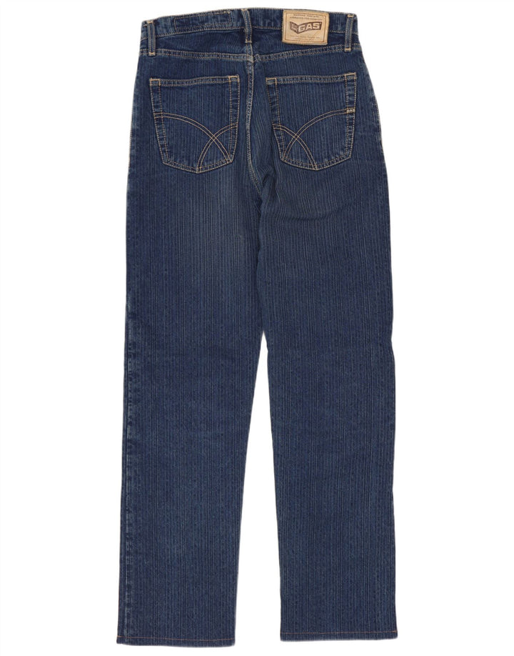 Ανδρικό τζιν Gas ίσιο W29 L29 Navy Blue Cotton