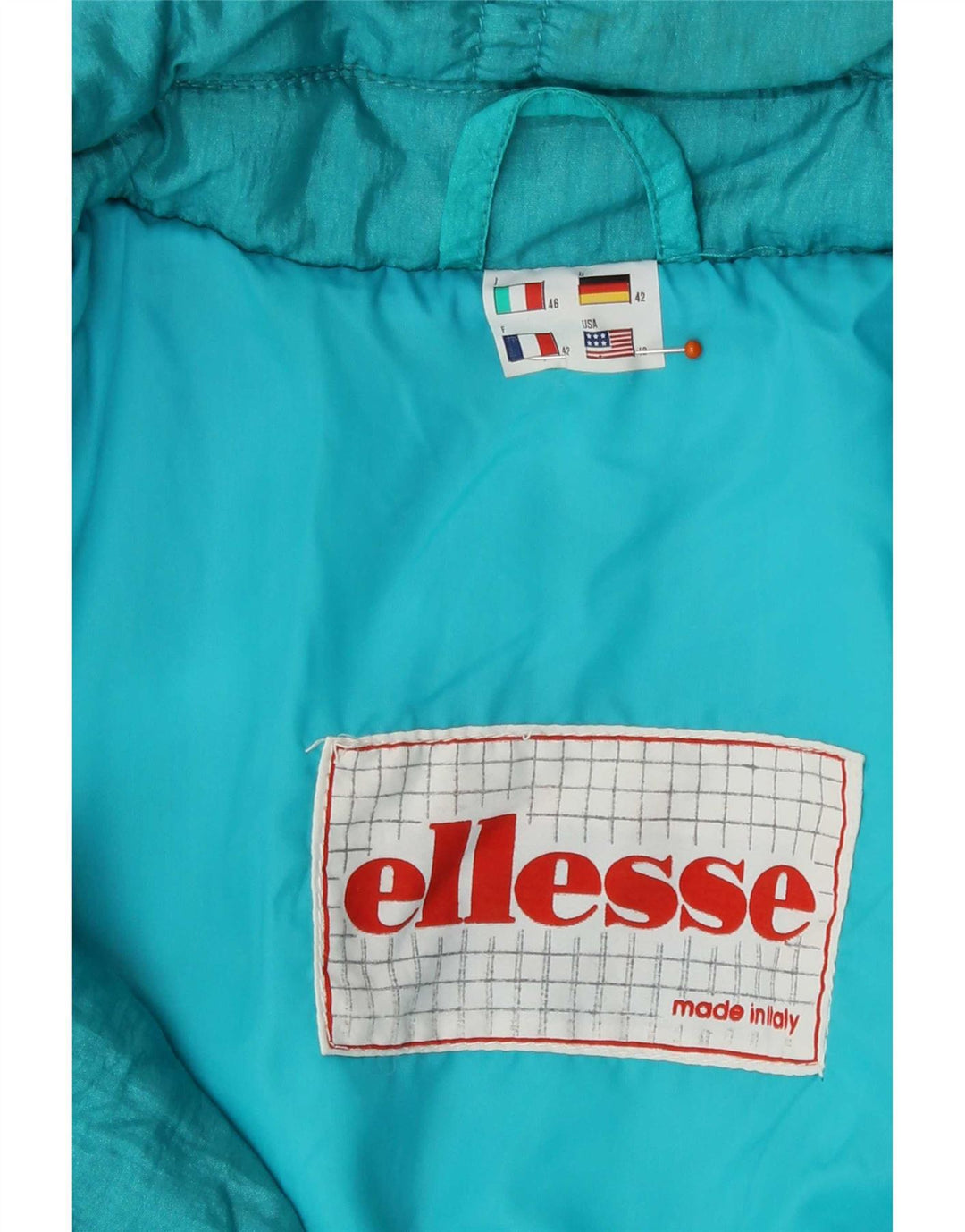 Ellesse γυναικεία φόρμα σκι IT 46 Large Blue Nylon Retro