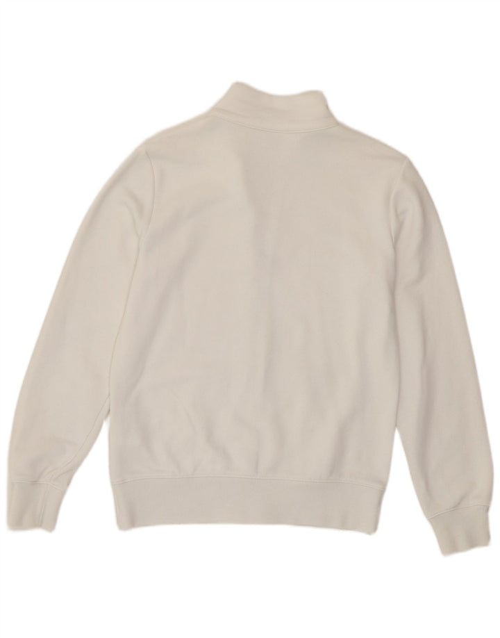 Champion Γυναικεία αθλητική φόρμα Top Jacket UK 10 Small White Cotton