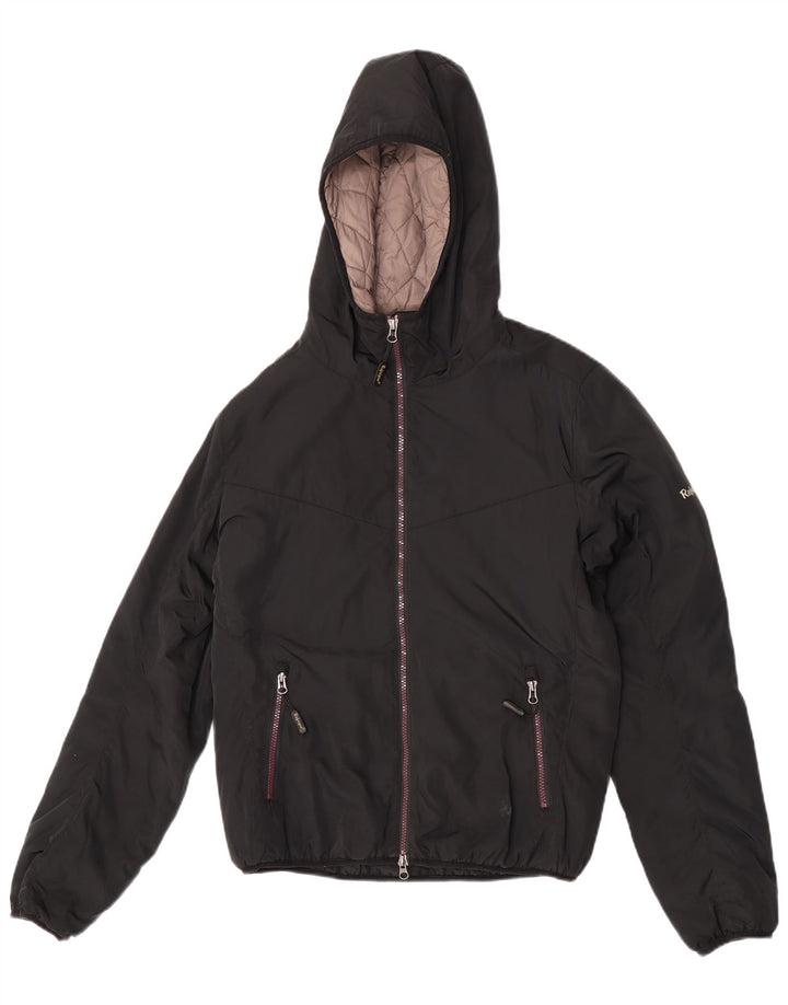 Ανδρικό μπουφάν με κουκούλα Refrigue UK 36 Small Black Polyester