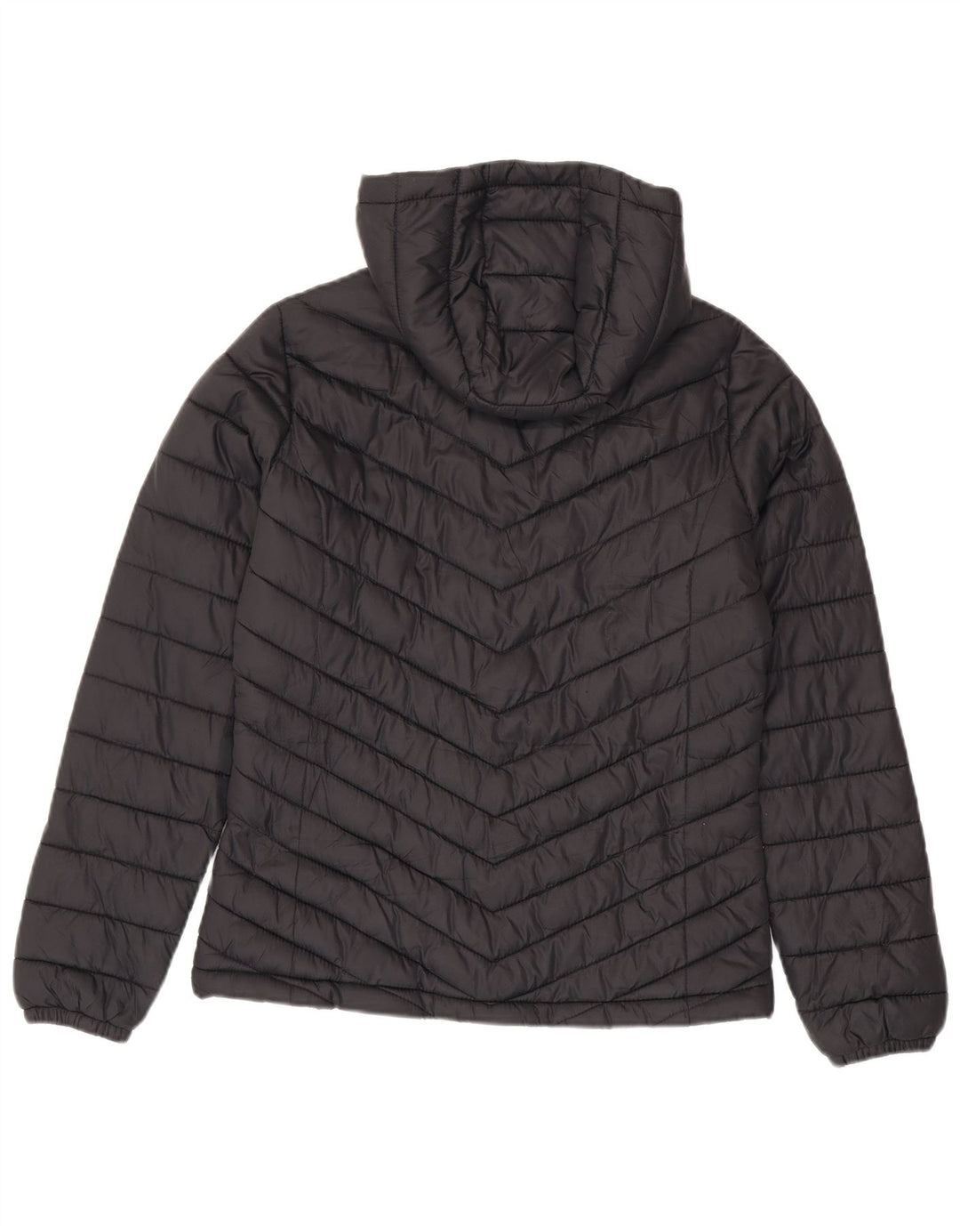 Mountain Warehouse Γυναικείο μπουφάν με κουκούλα UK 8 Small Black Nylon
