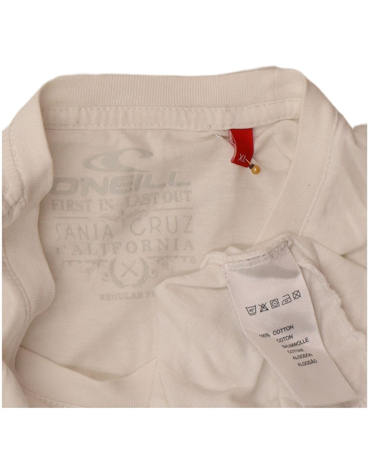 O'Neill Ανδρικό T-Shirt Regular Fit Top XL Λευκό βαμβακερό