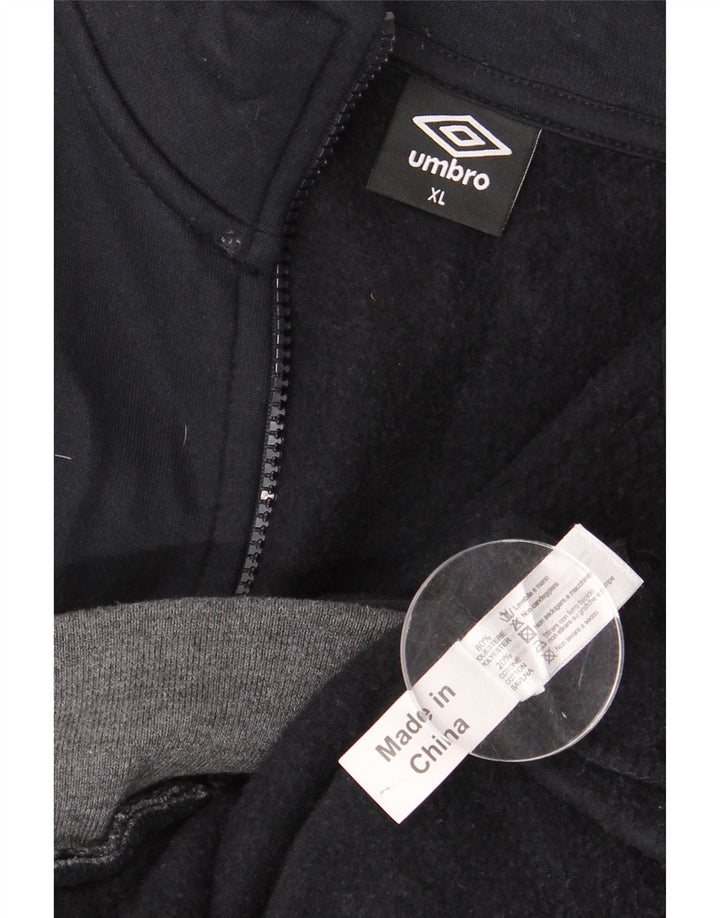 Ανδρική φόρμα γυμναστικής γραφική UMBRO Top Jacket XL Navy Blue Colorblock Polyester