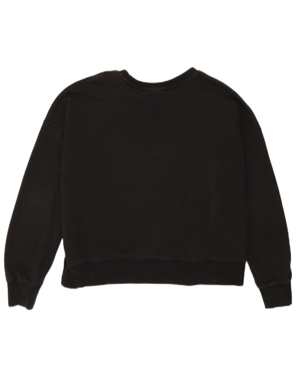 Γυναικεία γραφική φούτερ Puma 6 XS μαύρο βαμβακερό UK